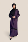 Purple Black Lace