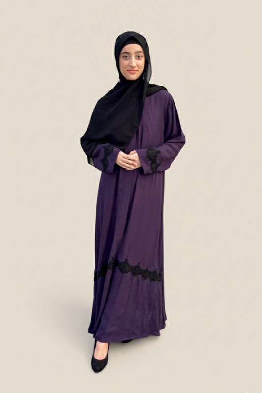 Purple Black Lace